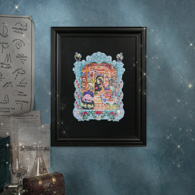 Rowood Magic Kitty's Home Wooden Jigsaw Puzzle TA009 - Image 6