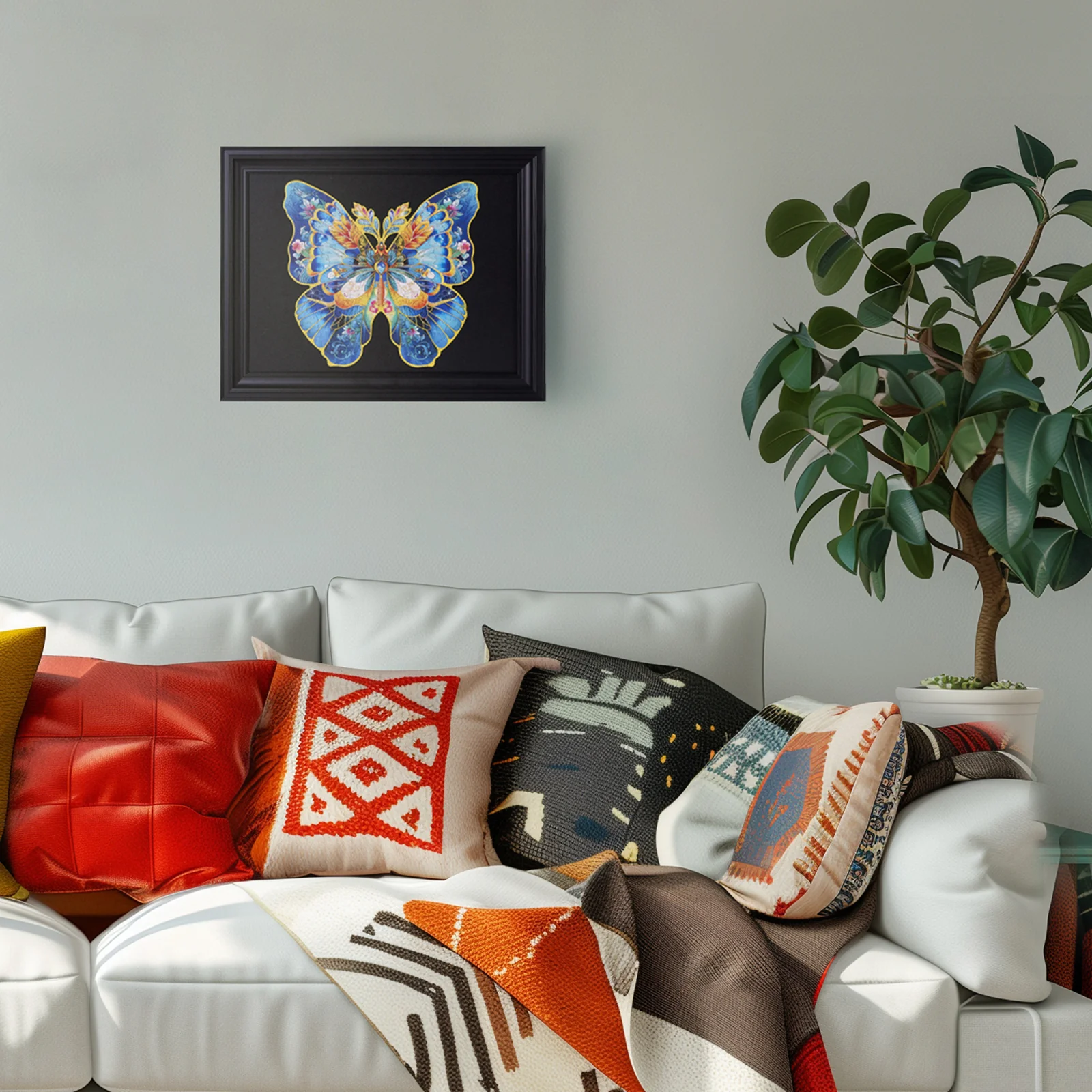 Rowood Morpho Helena Wooden Jigsaw Puzzle - Image 2
