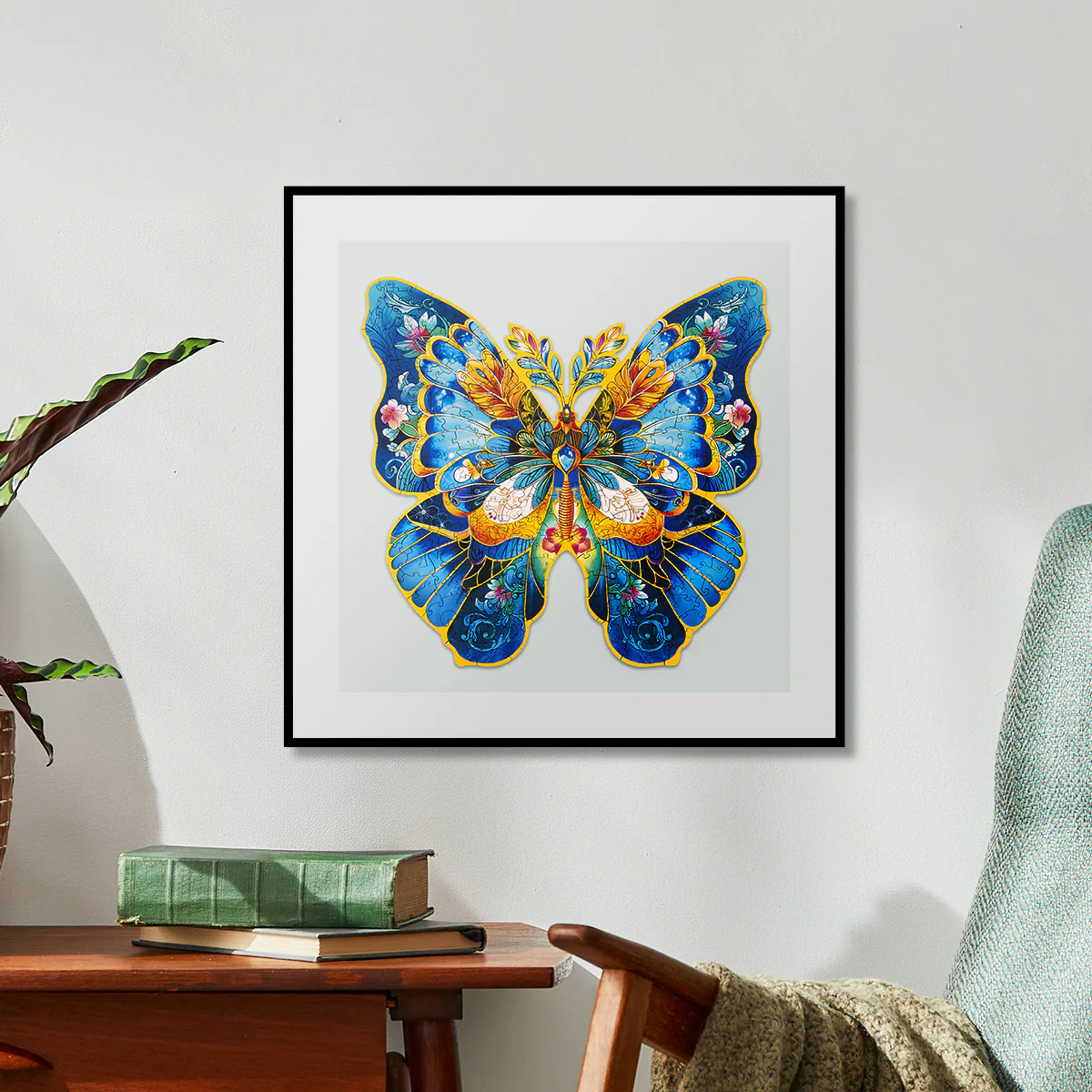 Rowood Morpho Helena Wooden Jigsaw Puzzle - Image 3