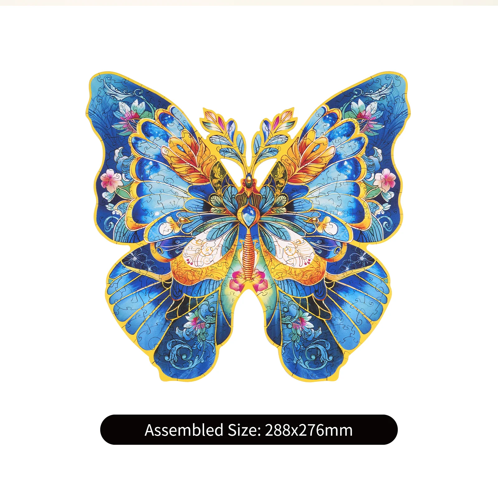 Rowood Morpho Helena Wooden Jigsaw Puzzle - Image 5